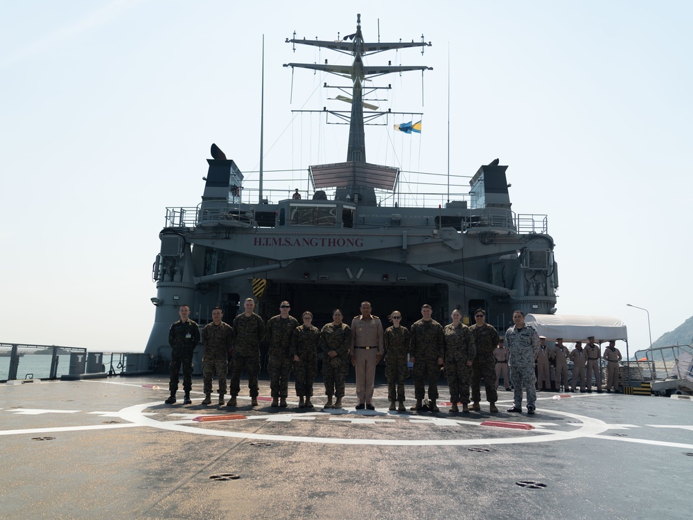 Cobra Gold | U.S. Navy Sailors Tour HTMS Angthong