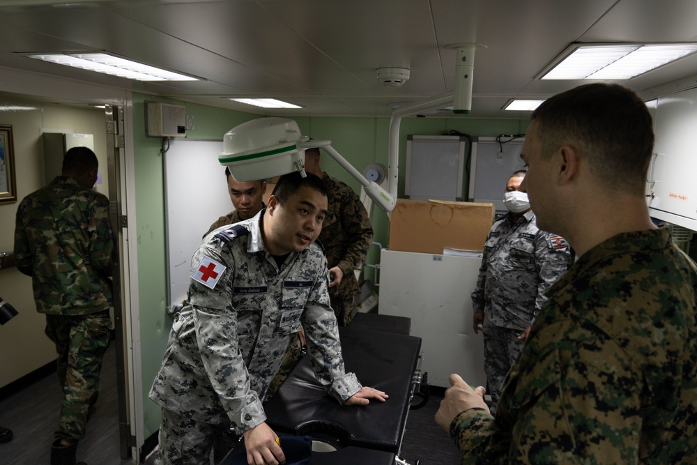 Cobra Gold | U.S. Navy Sailors Tour HTMS Angthong