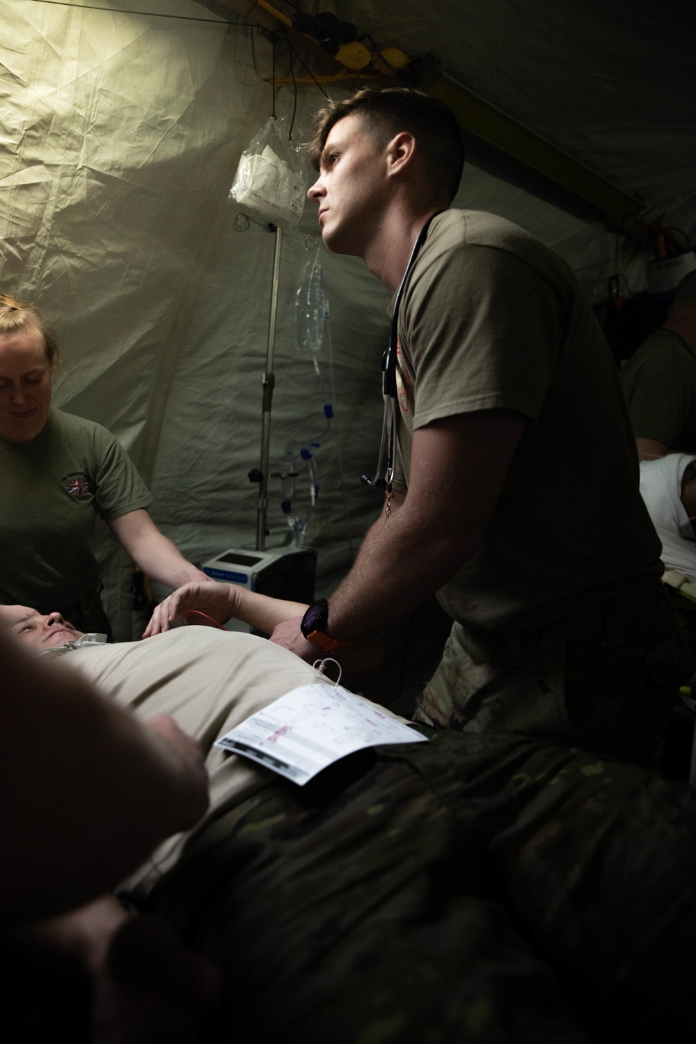 U.S. Forces conduct Medical TCCC Course