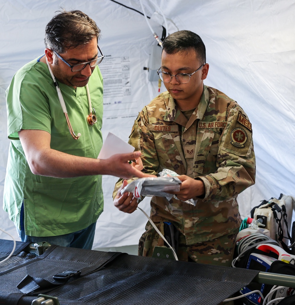 Turkish Ministry of Health Walkthrough Field Hospital at Serinyol, Türkiye 02.28.23