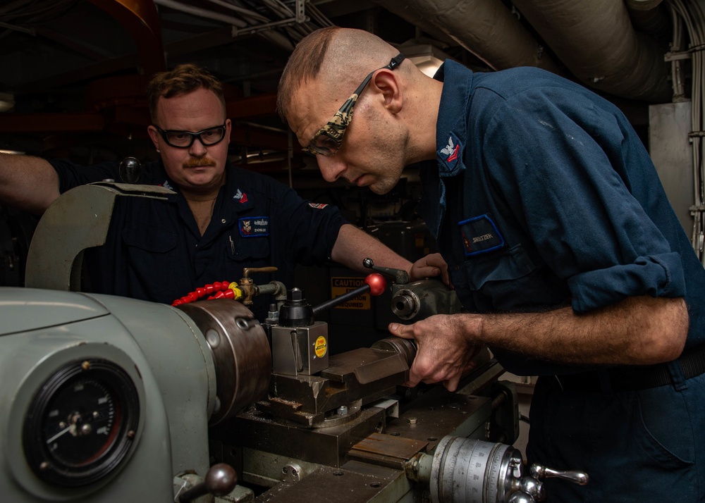 Daily Operations Aboard USS George H.W. Bush (CVN 77)