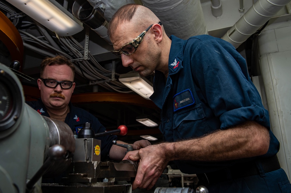 Daily Operations Aboard USS George H.W. Bush (CVN 77)