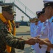 Royal Thai Navy Sailors Greet Battalion Landing Team 2/4's CO