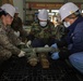 U.S. Marines with 3rd Maintenance Battalion conduct a subject matter expert exchange with Republic of Korea Marines during Korean Marine Exercise Program