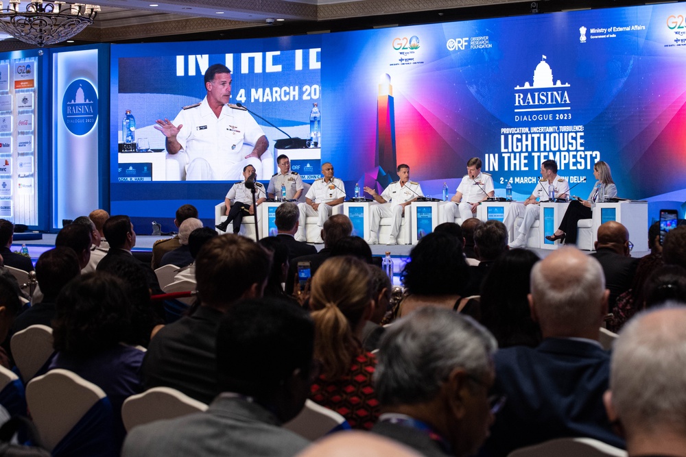 CDRUSINDOPACOM Speaks at Raisina Dialogue