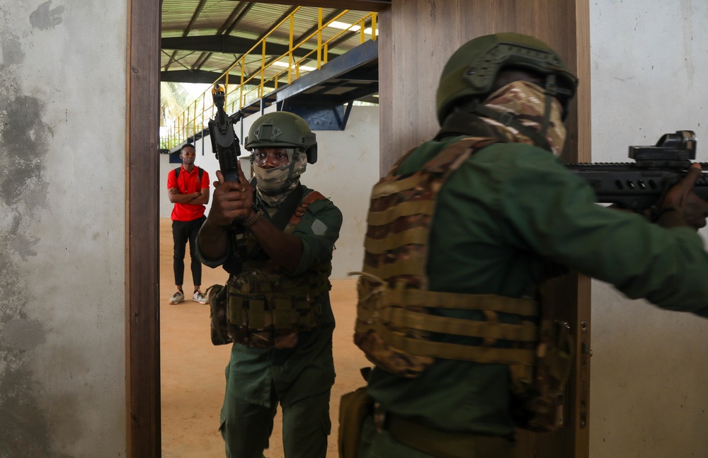 Ivorian Special Forces Soldiers continue to train at Flintlock 2023