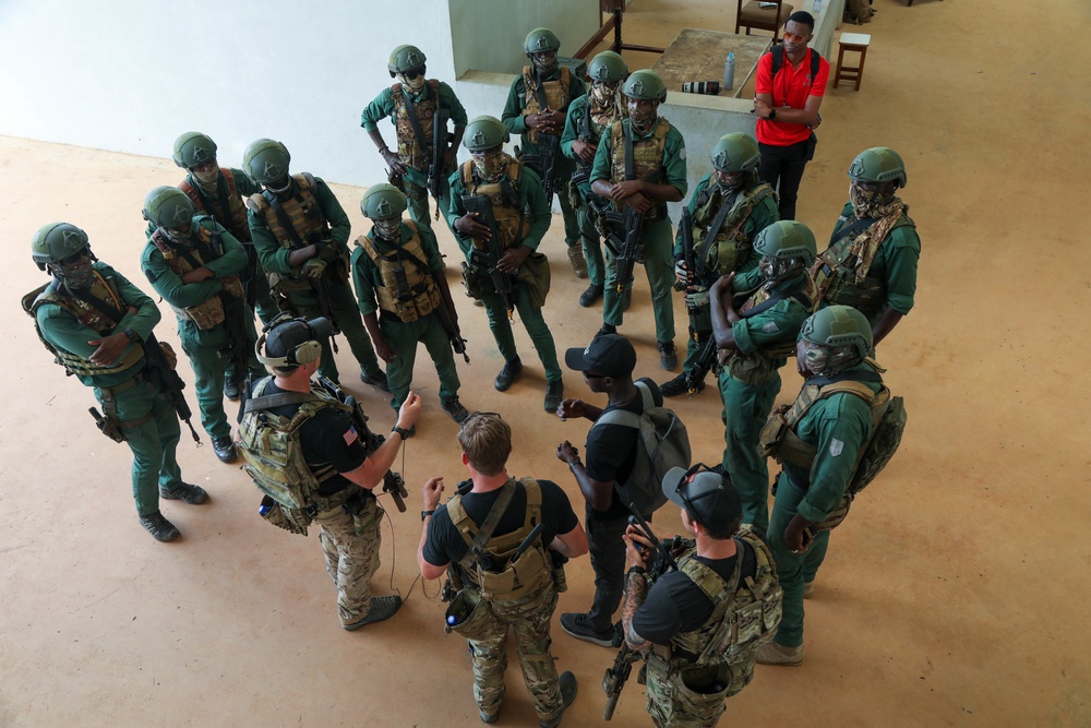 Ivorian Special Forces Soldiers continue to train at Flintlock 2023