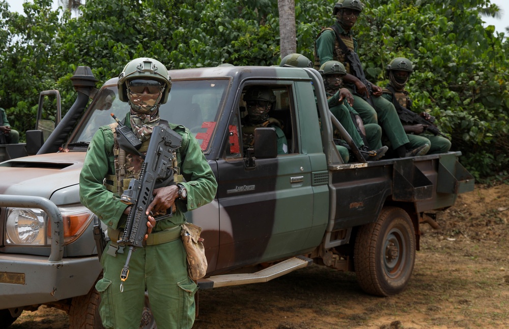 Ivorian Special Forces Soldiers continue to train at Flintlock 2023