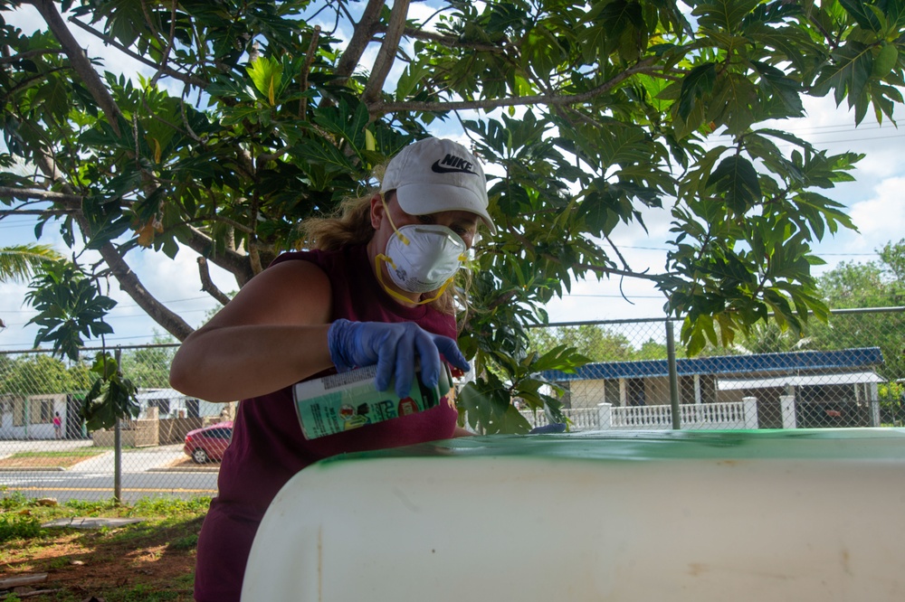 Sailors Participate In A Community Outreach Project