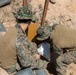BLT 2/4 Marines set up targets on BCK range