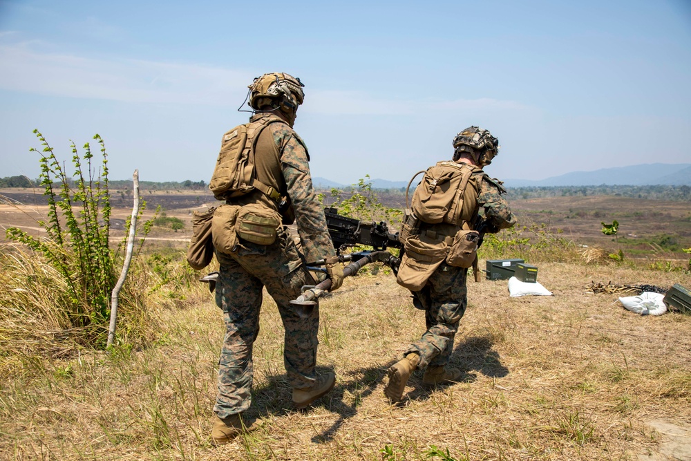 BLT 2/4 Marines conduct live-fire range