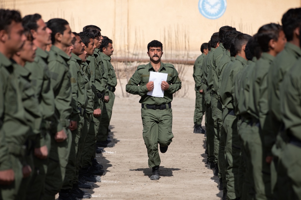 Asayish welcome 154 new guard force members