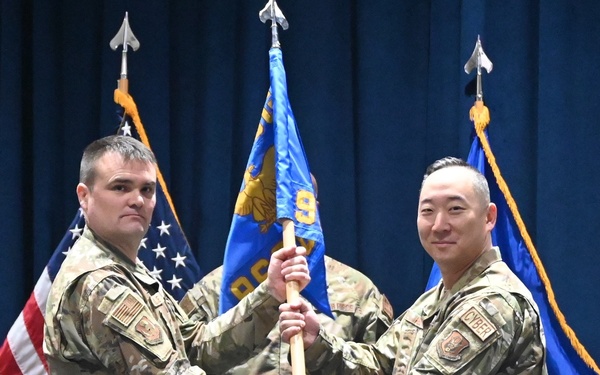 960th OSF changes commanders; outgoing commander awarded Meritorious Service Medal