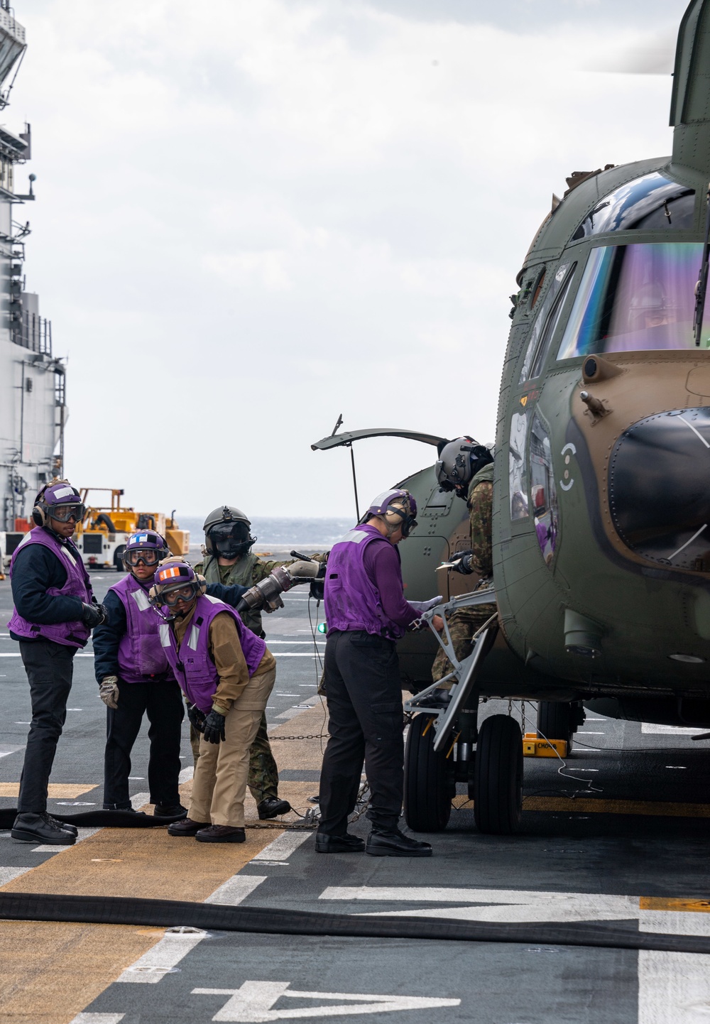 USS America Conducts Joint Flight Operations With JGSDF During Exercise Iron Fist