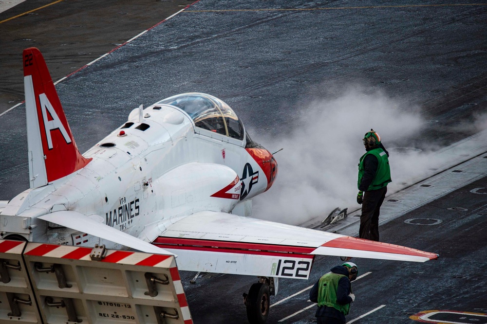 IKE Conducts Operations In The Atlantic Ocean