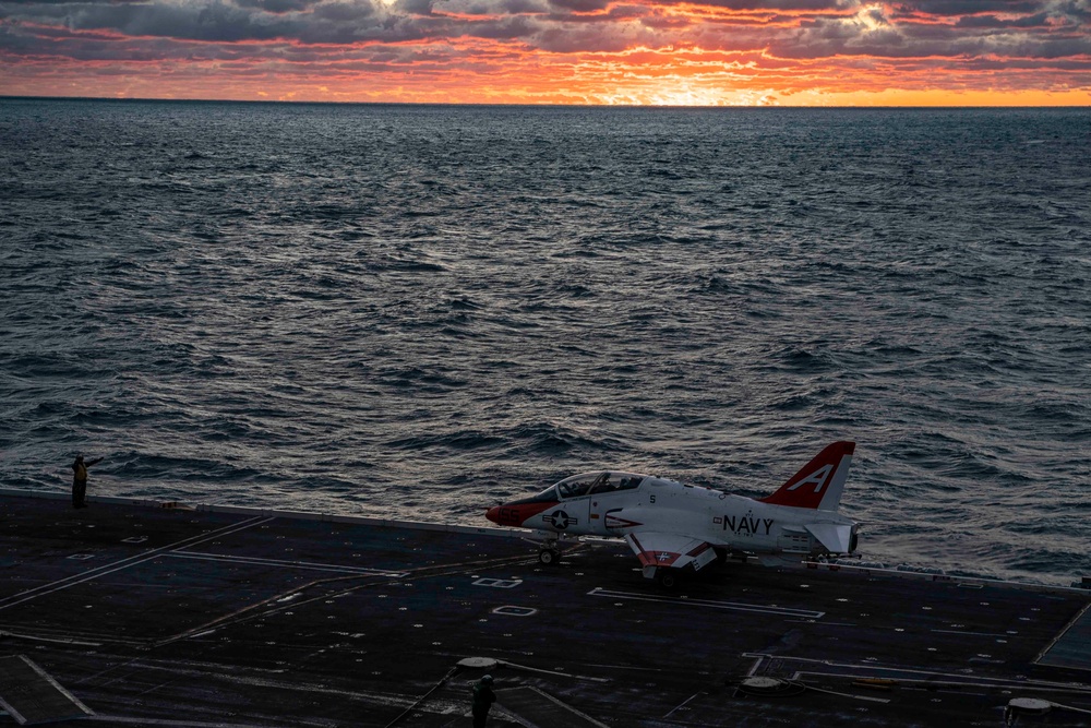 IKE Conducts Operations In The Atlantic Ocean