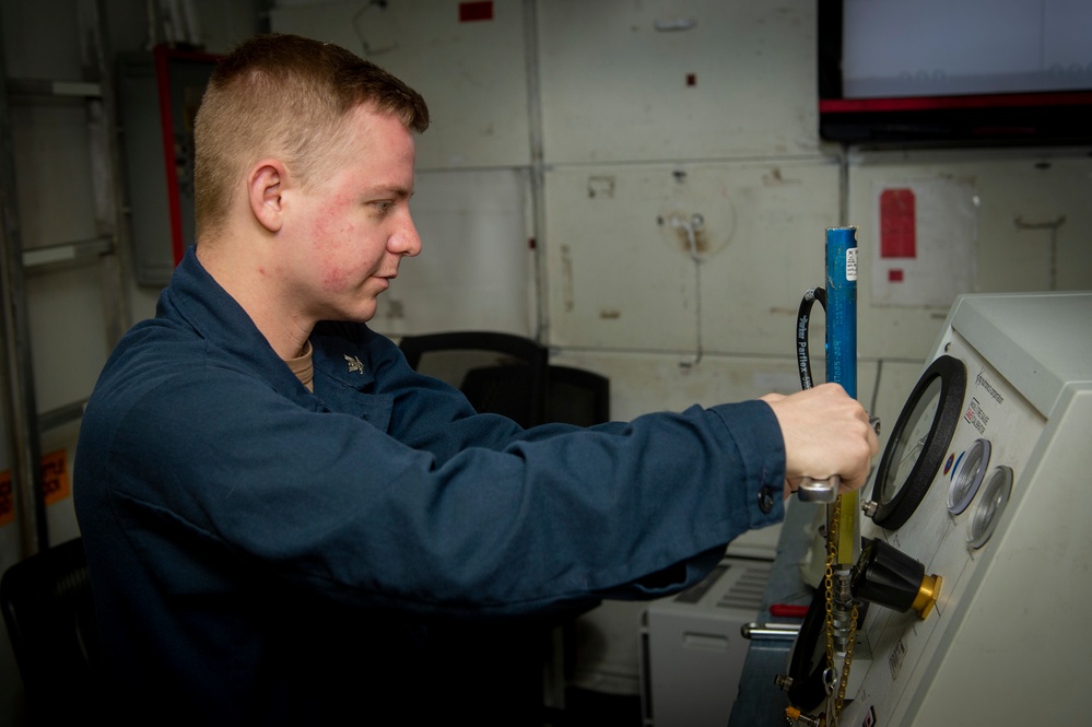 IKE Conducts Operations In The Atlantic Ocean