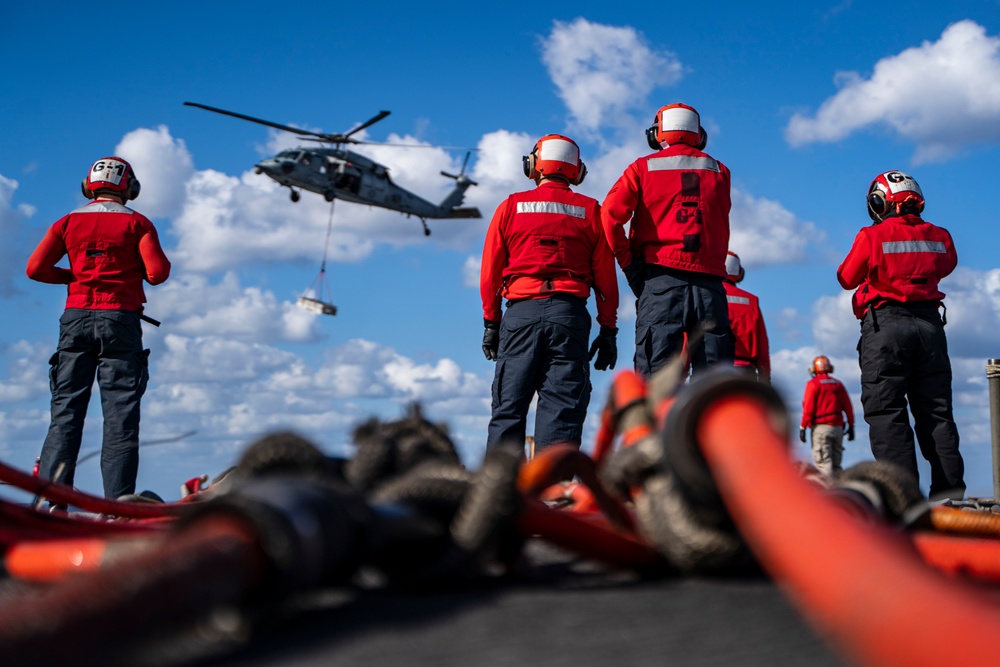 IKE Conducts Operations In The Atlantic Ocean