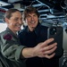 Tom Cruise Visits the USS George H.W. Bush (CVN 77)