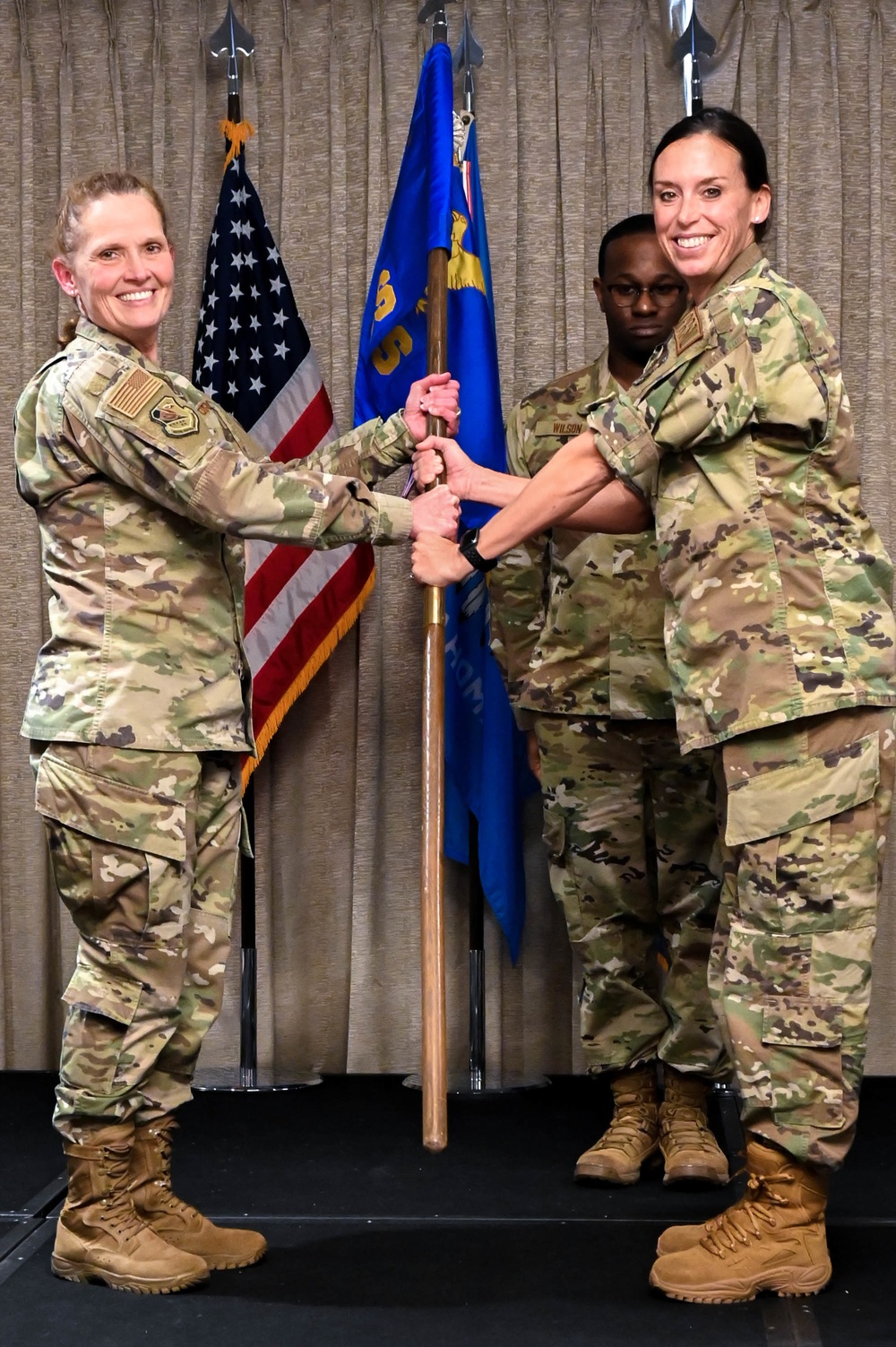 507th Force Support Squadron change of command