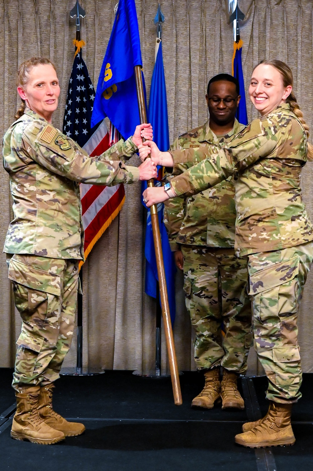 507th Force Support Squadron change of command