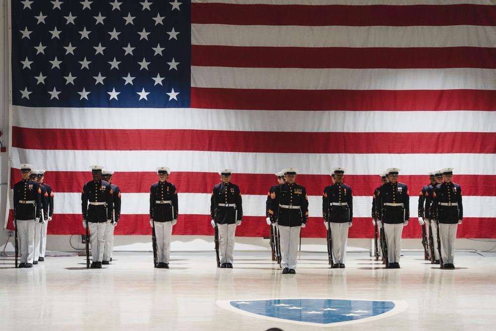 Silent Drill Platoon performs at Joint Base Elmendorf-Richardson