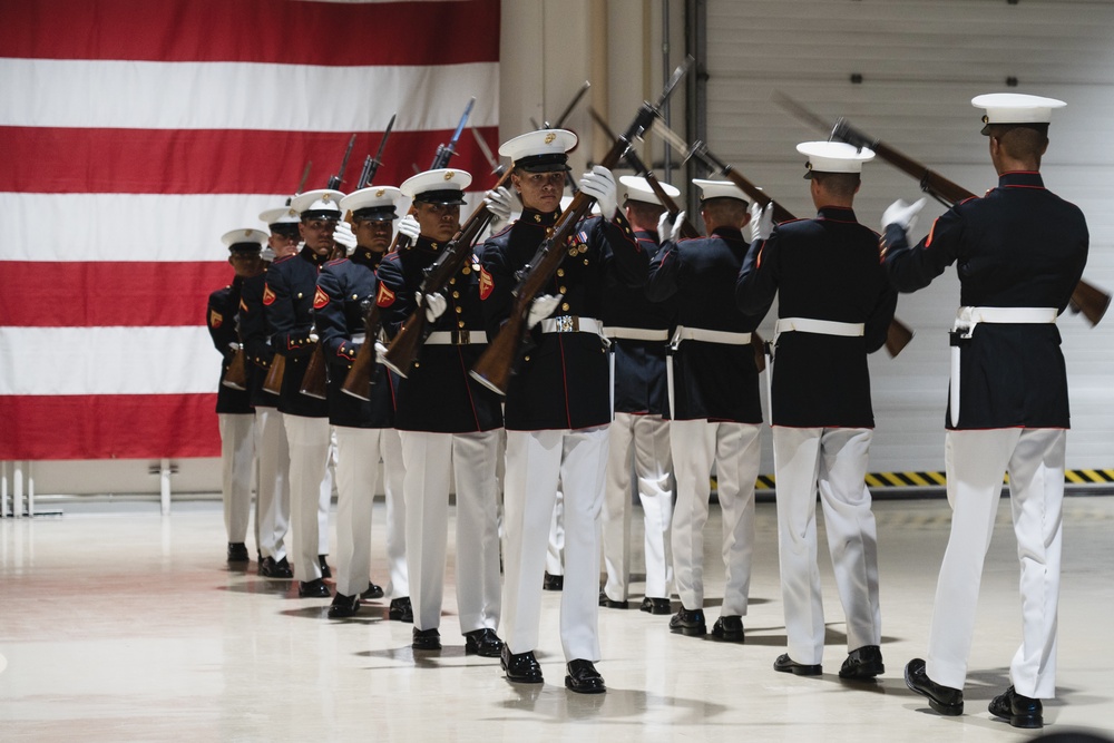 Silent Drill Platoon performs at Joint Base Elmendorf-Richardson