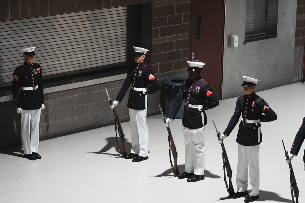 Silent Drill Platoon performs at Joint Base Elmendorf-Richardson