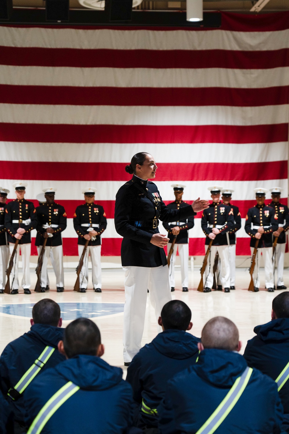 Silent Drill Platoon performs at Join Base Elmendorf-Richardson