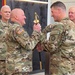 Command Sgt. Maj. Rob Istas assumes responsibility of the 35th Infantry Division