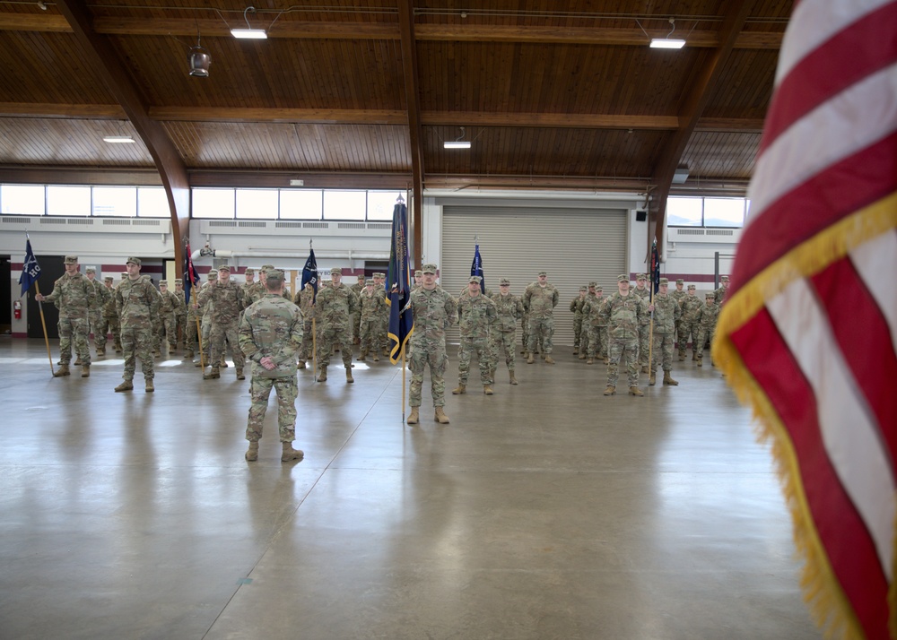 1-128th Welcomes New Command Team