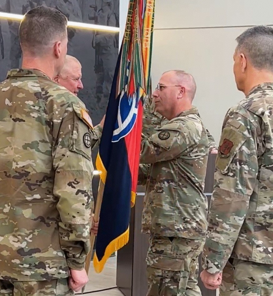 Maj. Gen. Rueger assumes command of the 35th Infantry Division