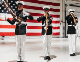 Silent Drill Platoon Performs in Alaska