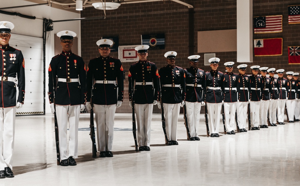 Silent Drill Platoon Performs in Alaska