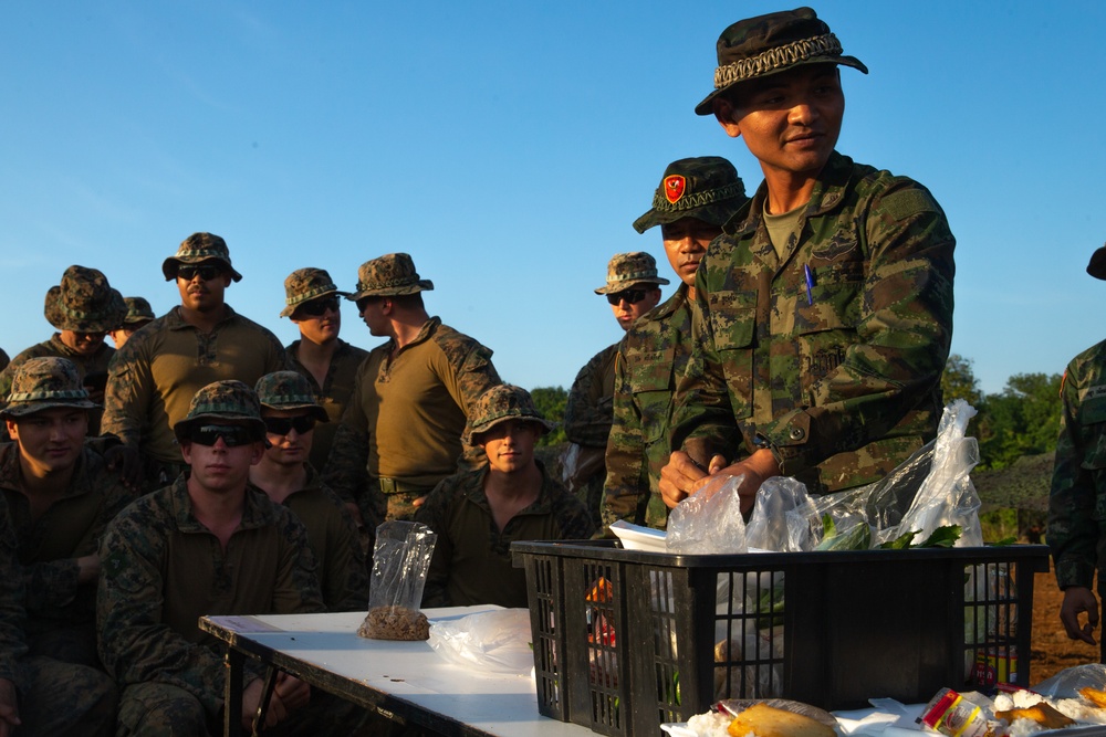 Cobra Gold 23: U.S. Marines and Royal Thai Marines Share Meals