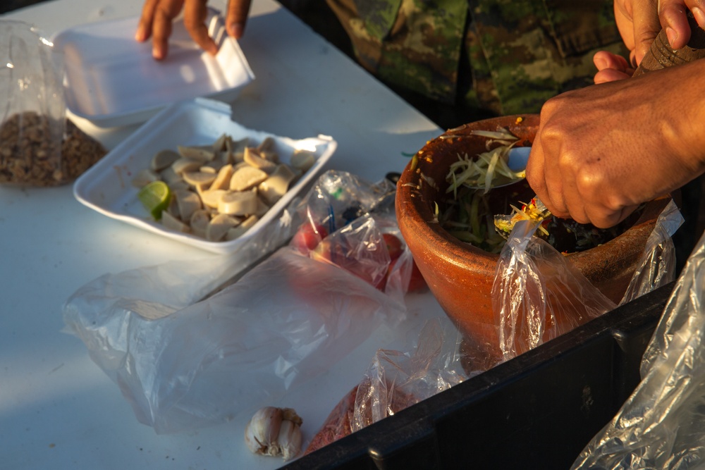 Cobra Gold 23: U.S. Marines and Royal Thai Marines Share Meals