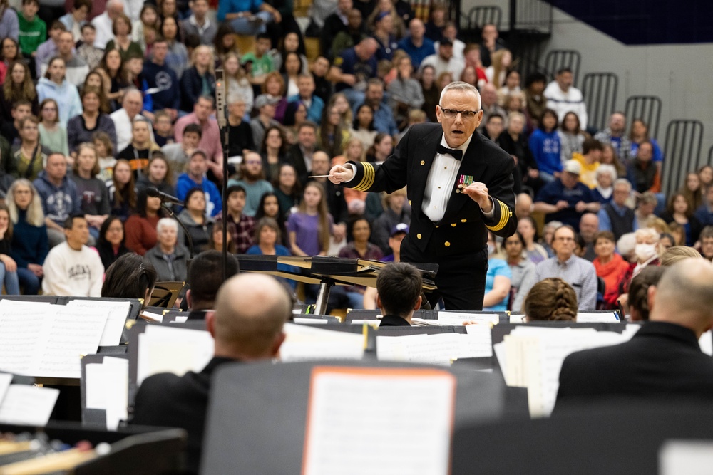 U.S. Navy Band performs in Olathe