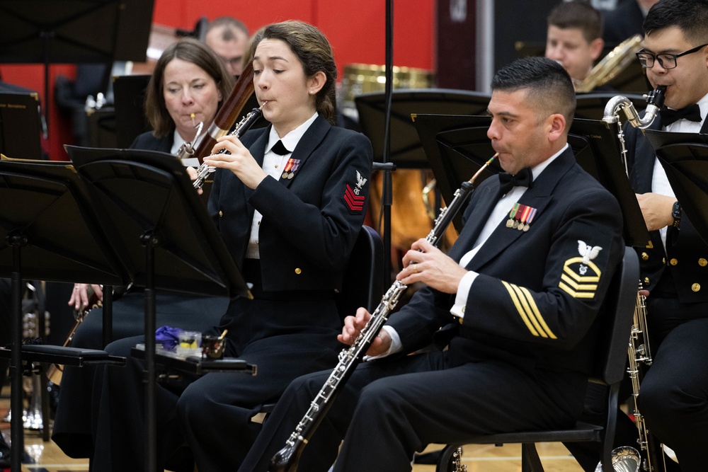 U.S. Navy Band performs in Olathe