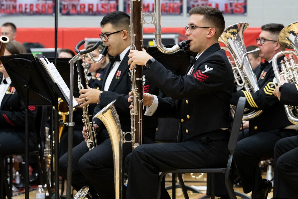 U.S. Navy Band performs in Olathe