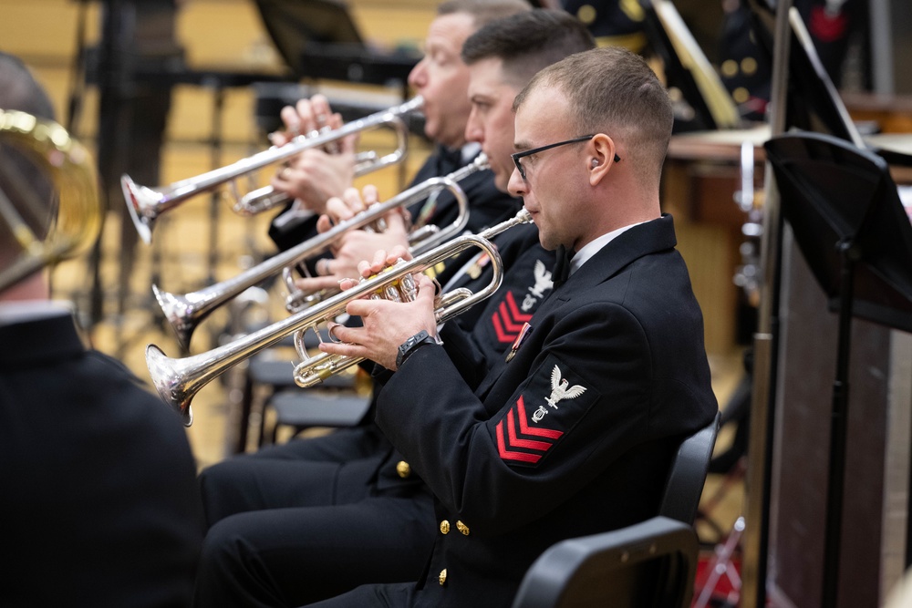 U.S. Navy Band performs in Olathe