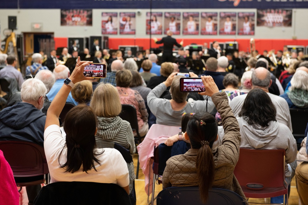 U.S. Navy Band performs in Olathe