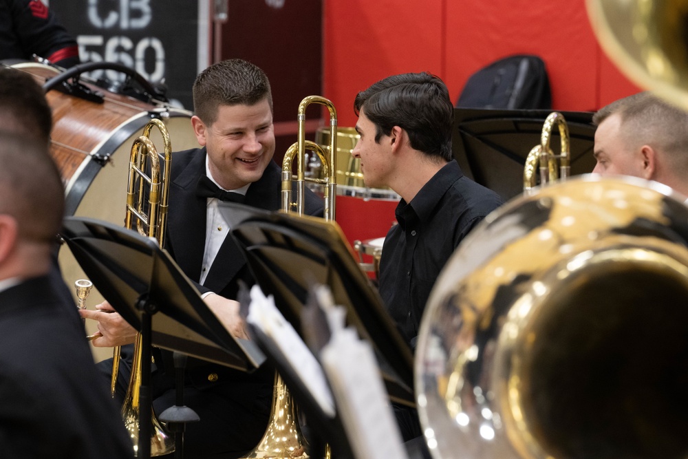 U.S. Navy Band performs in Olathe