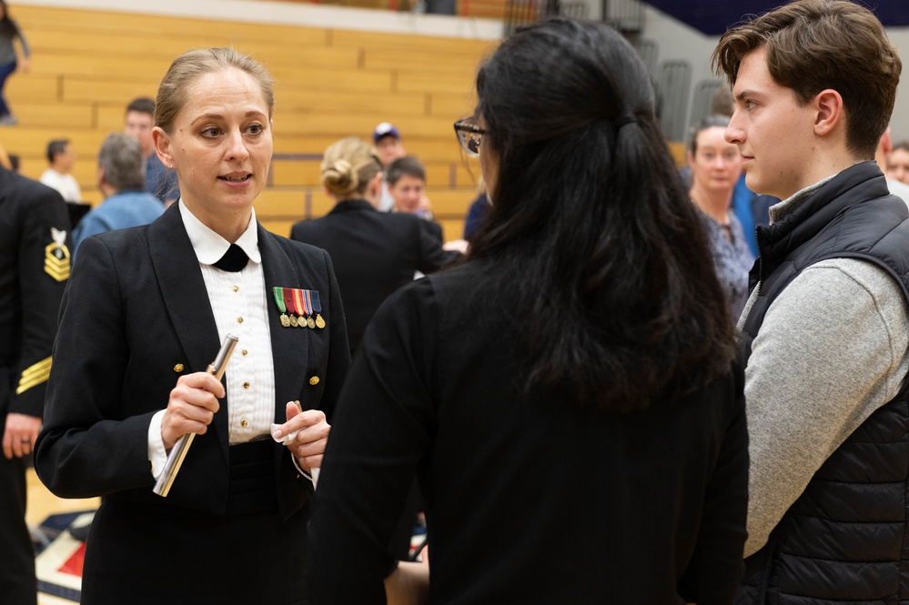 U.S. Navy Band performs in Olathe