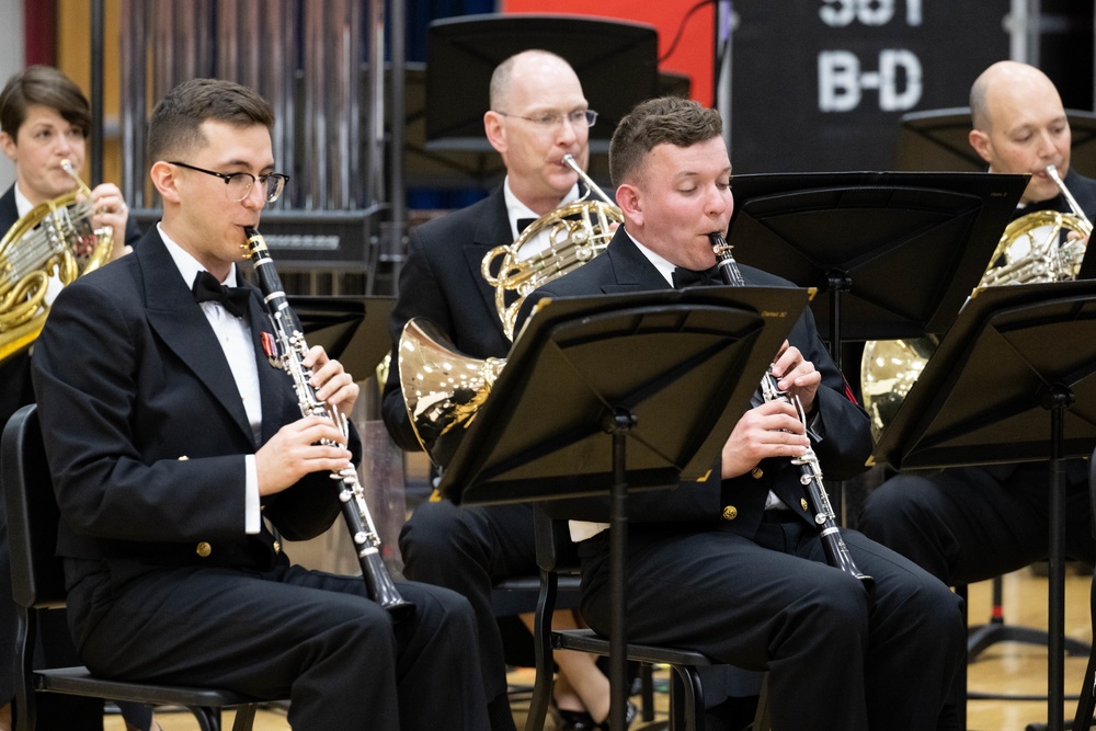 U.S. Navy Band performs in Olathe