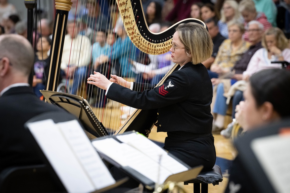 U.S. Navy Band performs in Olathe