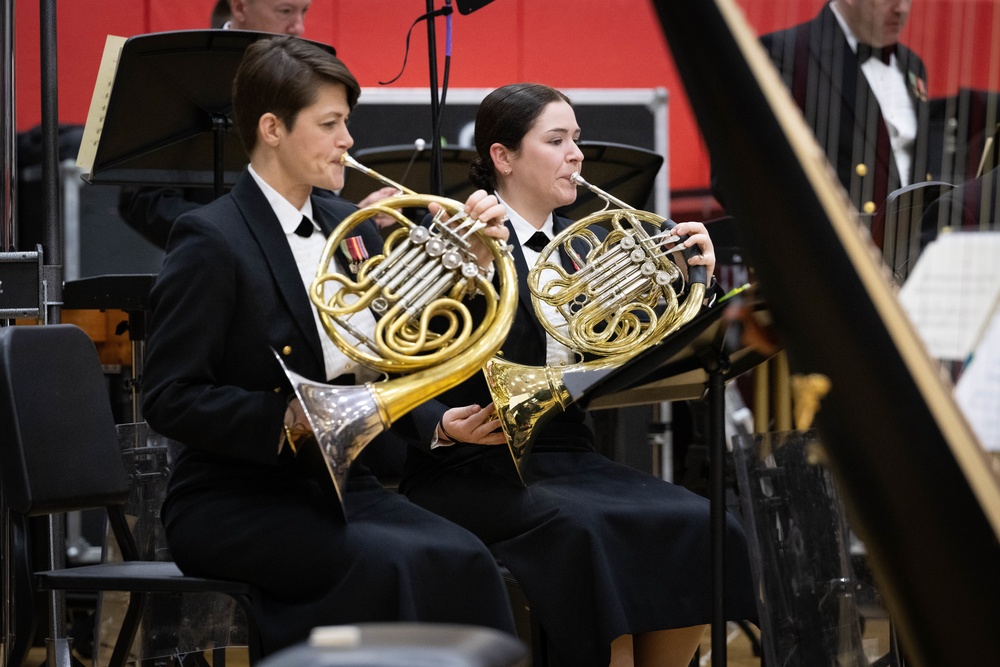 U.S. Navy Band performs in Olathe