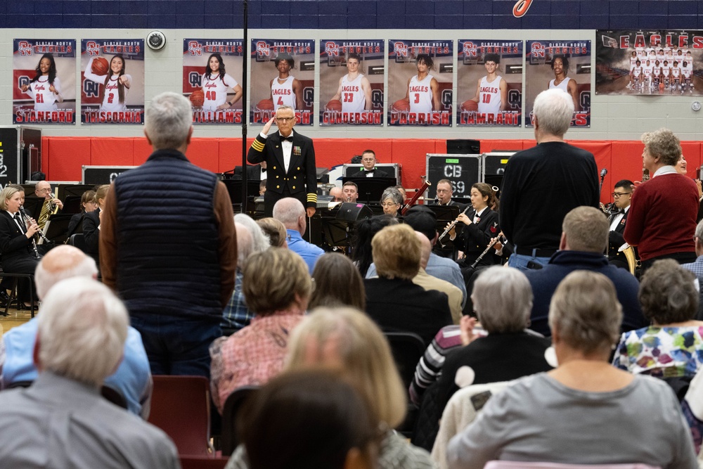 U.S. Navy Band performs in Olathe