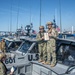 MSRON 11 Holds a Re-enlistment during Unit Level Training in San Diego Harbor