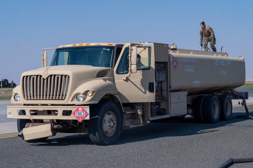 Fueling the force; AASAB Airman collect fuel samples