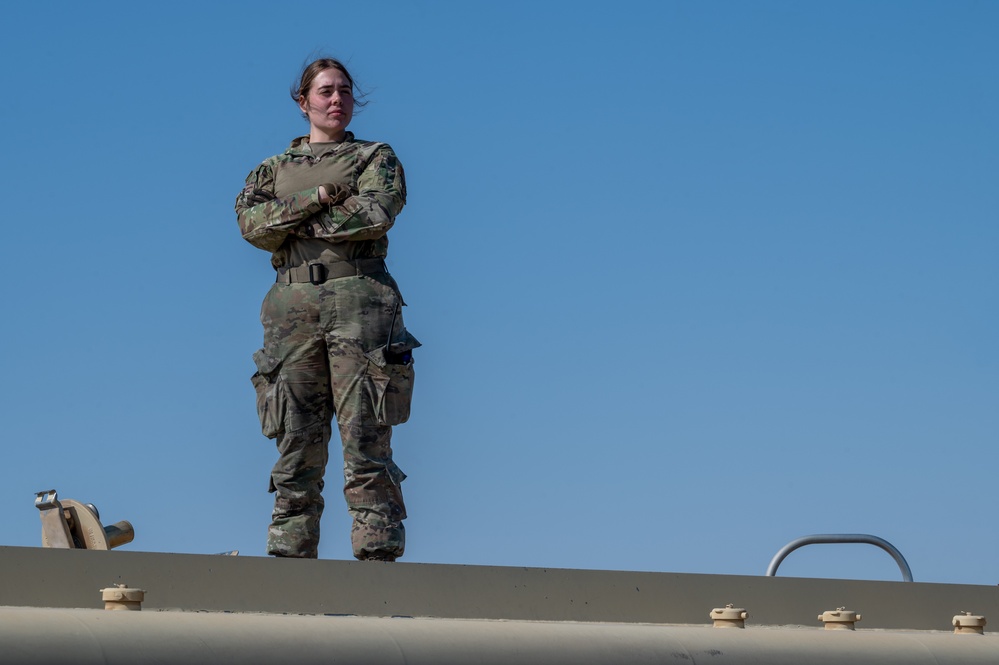 Fueling the force; AASAB Airman collect fuel samples